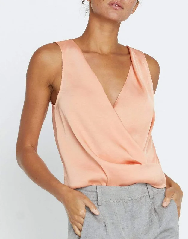 Samoa Peach Mara Sleeveless Top