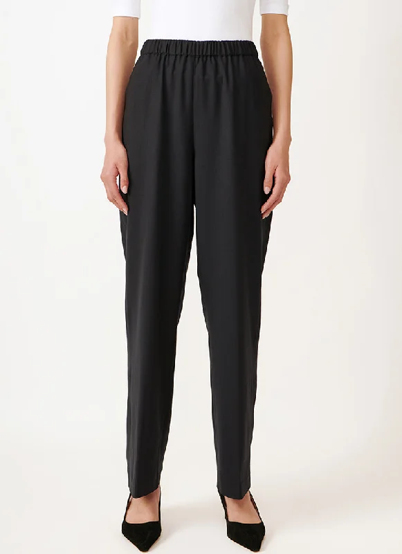 Wool Straight-Leg Trouser