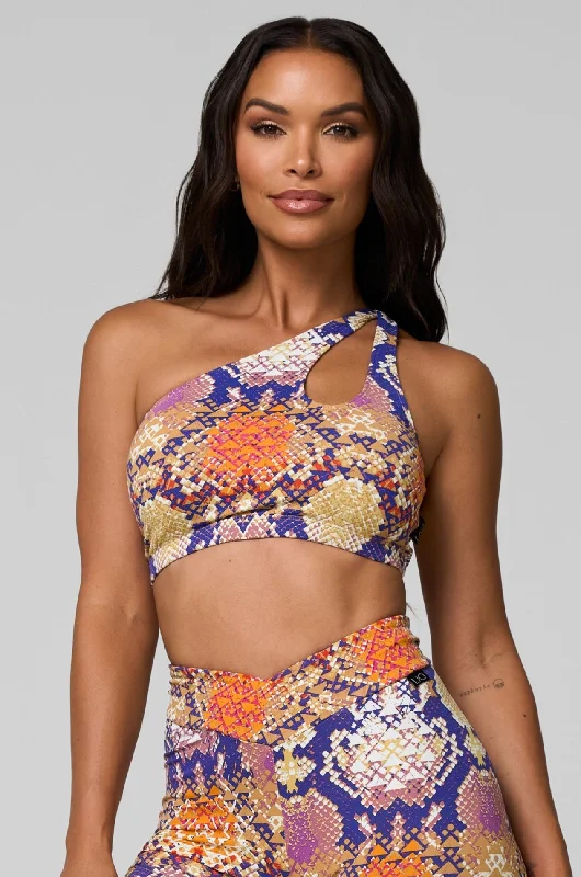 Chakra One Shoulder Bra