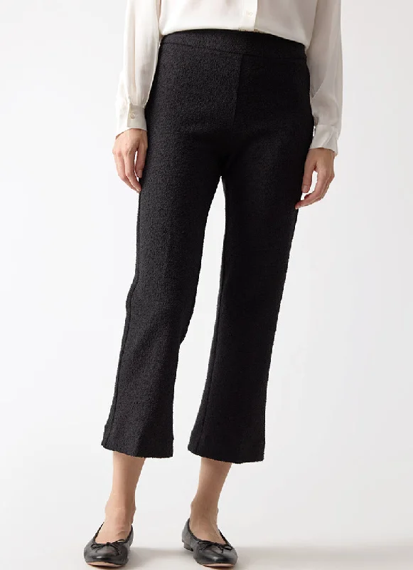 Leo Bouclé Crop Flare Pant