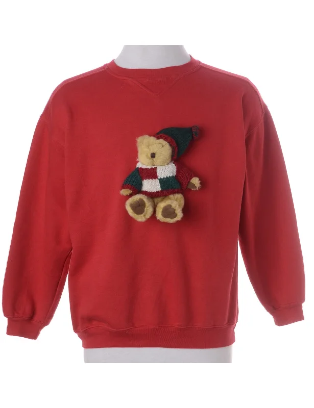 Label Novelty Christmas Sweatshirt