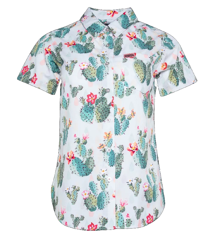 Desert Rose Women's Short Sleeve Party Shirt