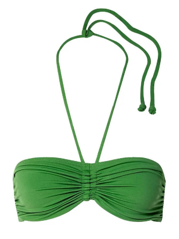 Millicent Halter-Neck Bikini top Kelly Green