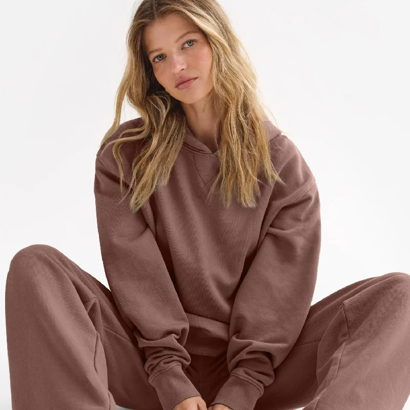 Organic Fleece Relaxed Hoodie