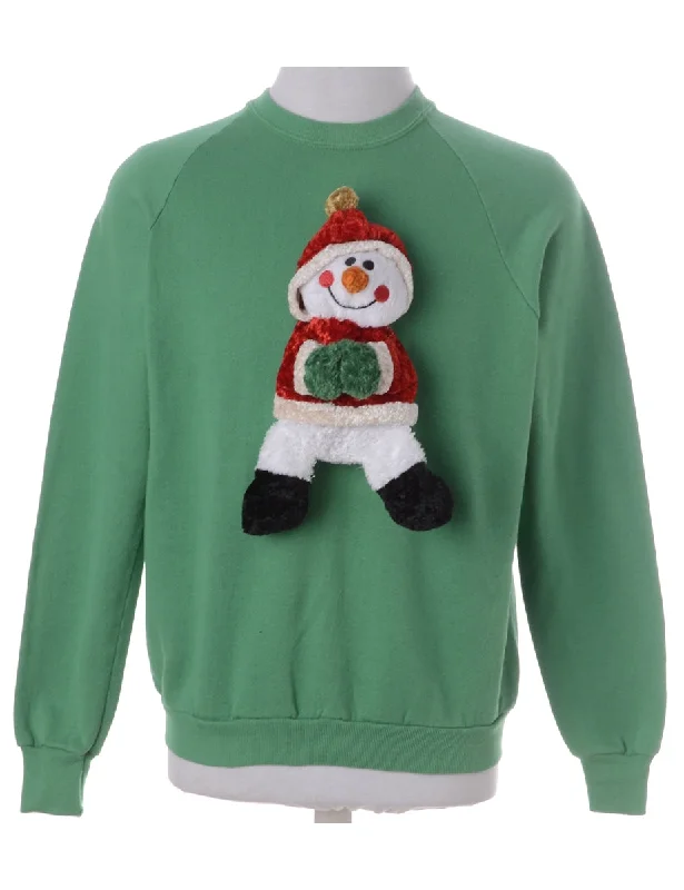 Label Novelty Christmas Sweatshirt