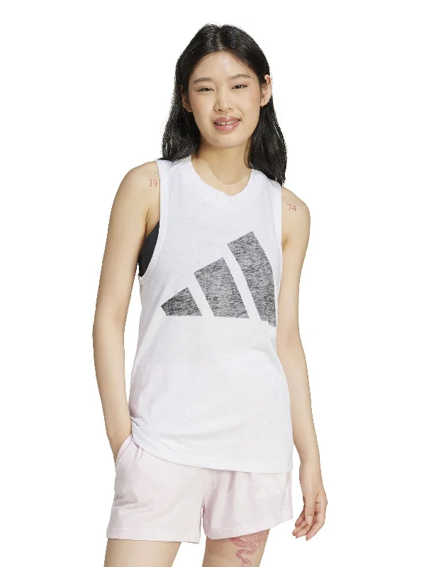 Essentials Winners Tank Top - White/Black