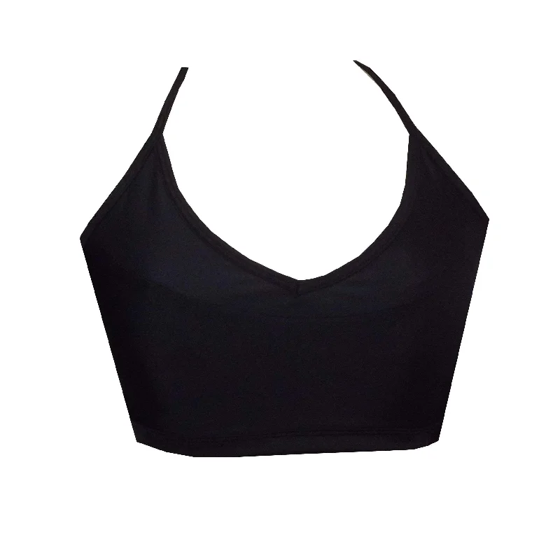 Cross over back sports crop top BK116