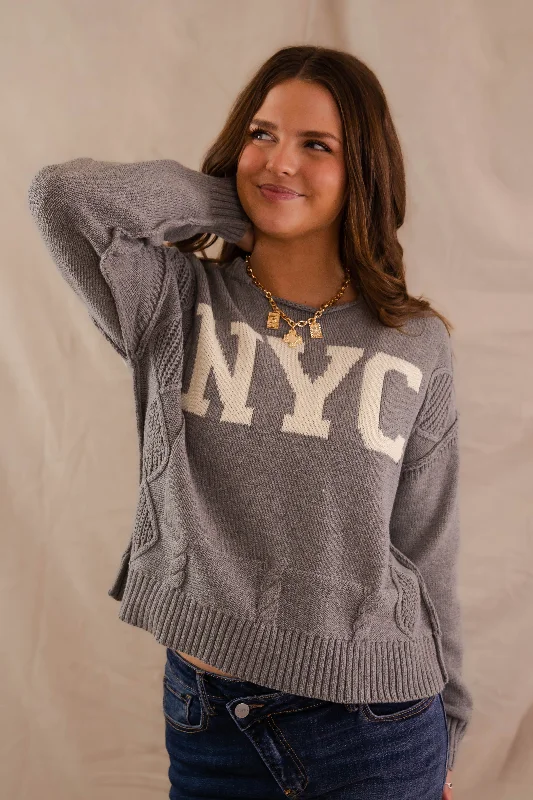 New Romance In The City Sweater-NYC