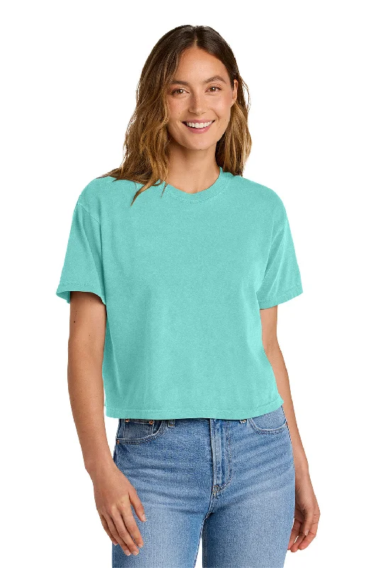 Comfort Colors Womens Short Sleeve Crewneck T-Shirt - Chalky Mint Green