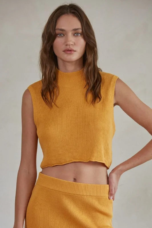 Kelsie Mock Neck Top