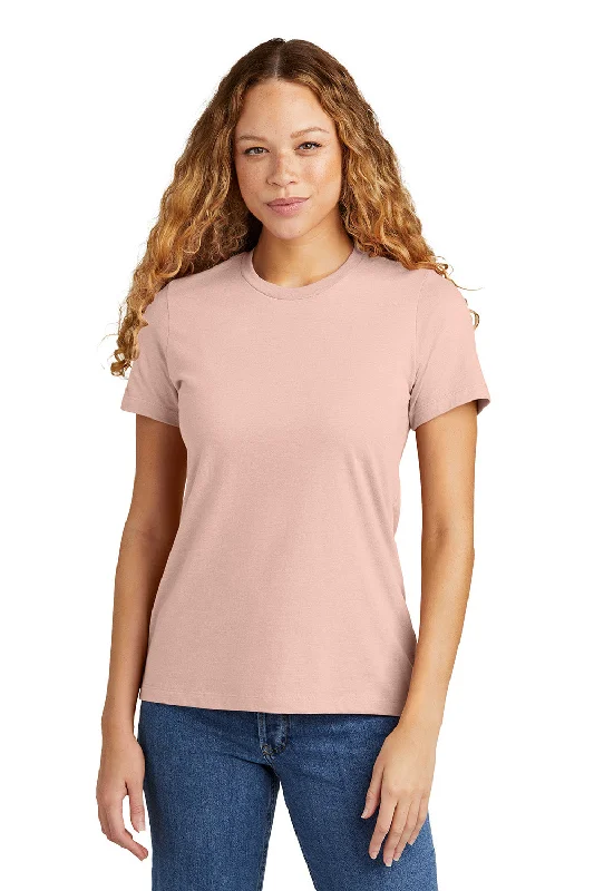 Gildan Womens Softstyle CVC Short Sleeve Crewneck T-Shirt - Dusty Rose Pink