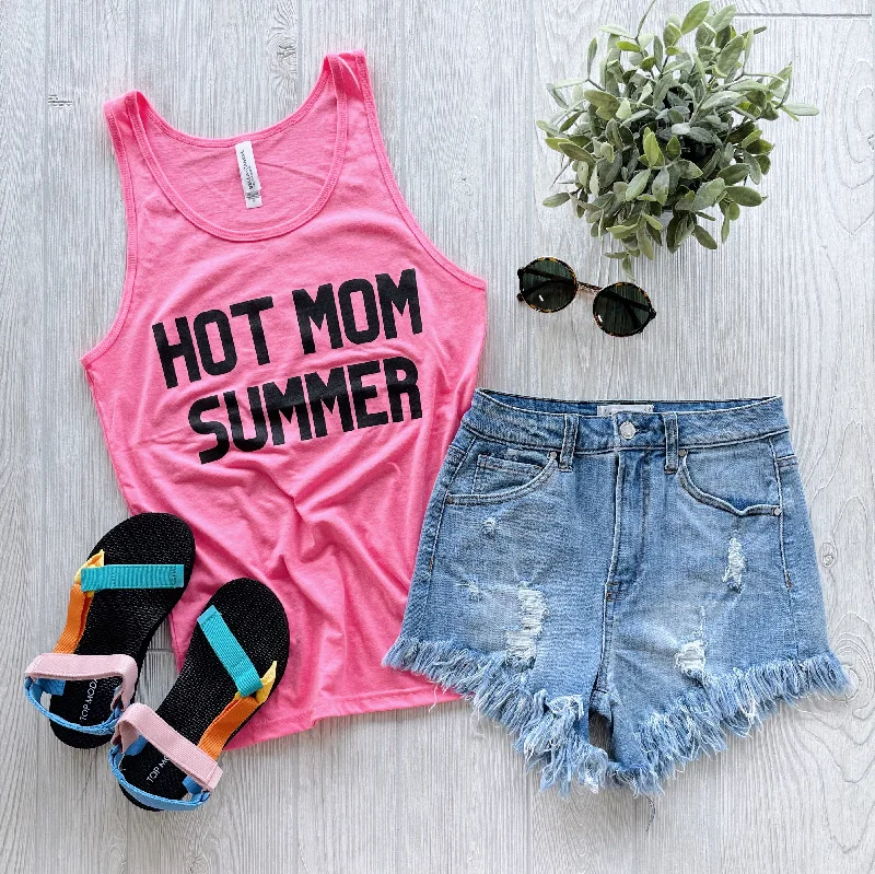 Hot Mom Summer • Unisex Tank