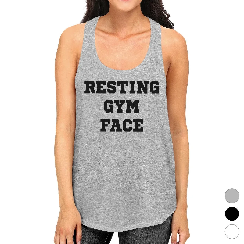 RGF Womens Cotton Cute Work Out Tank Top Gift For Funny Gym Friends