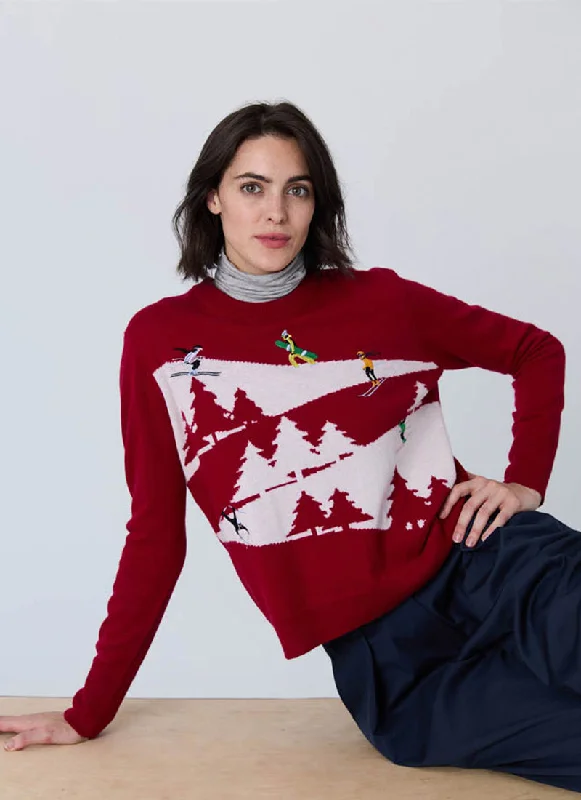 Snowscape Crewneck Sweater