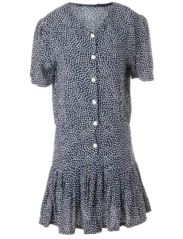 Label Polka Dots Short Dress