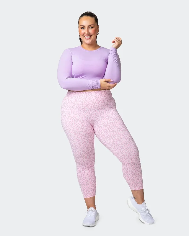 MN EVERYDAY CROPPED LONG SLEEVE TOP Lilac