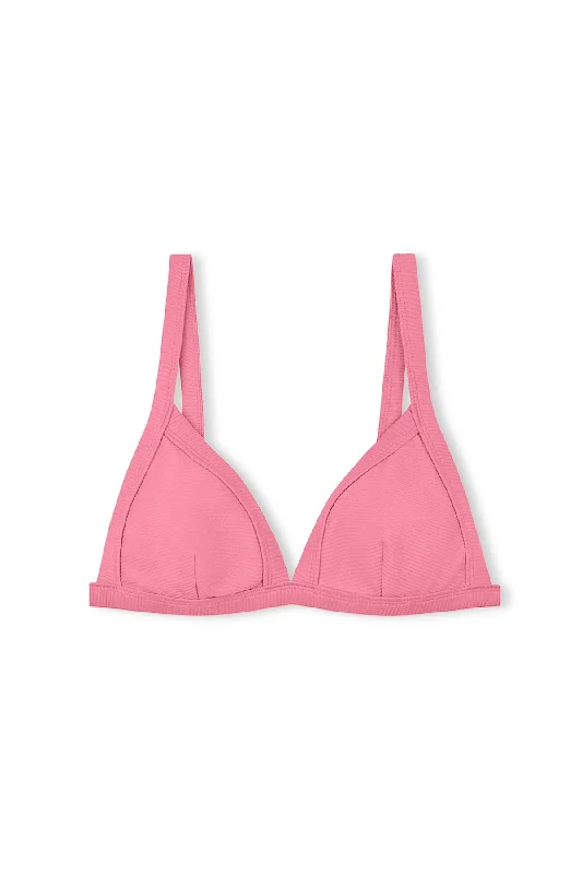 Signature Harness Top - Flamingo Pink