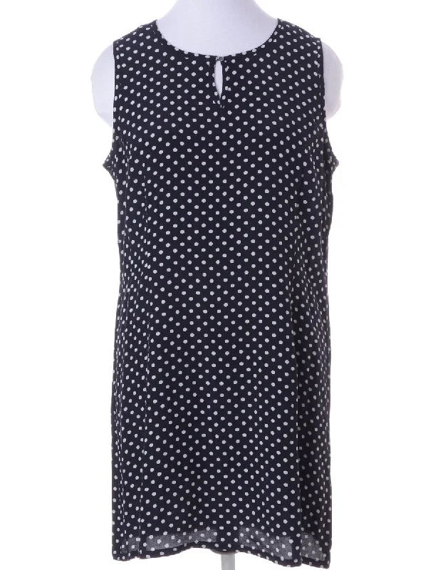 Label Polka Dot Short Dress