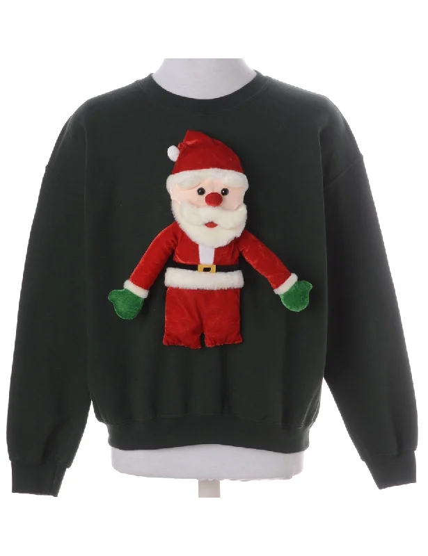 Label Novelty Christmas Sweatshirt