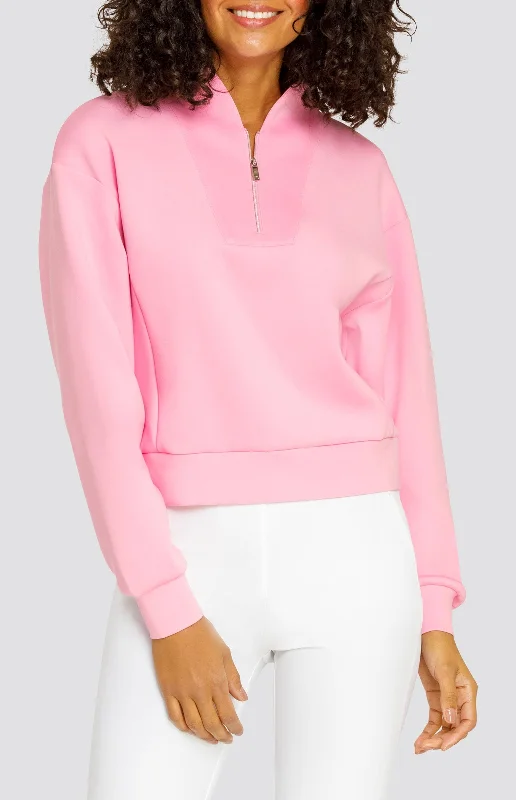 Brooklee Pullover - Begonia Pink