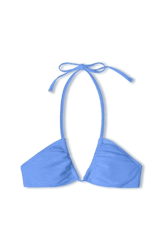 Signature Halter Top - Bay Blue