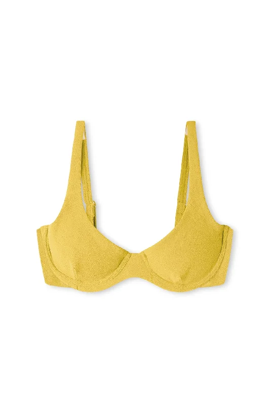 Golden Towelling Bra Cup