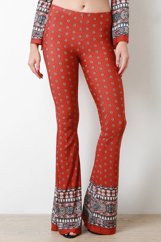 Bohemian Bell Bottom Pants