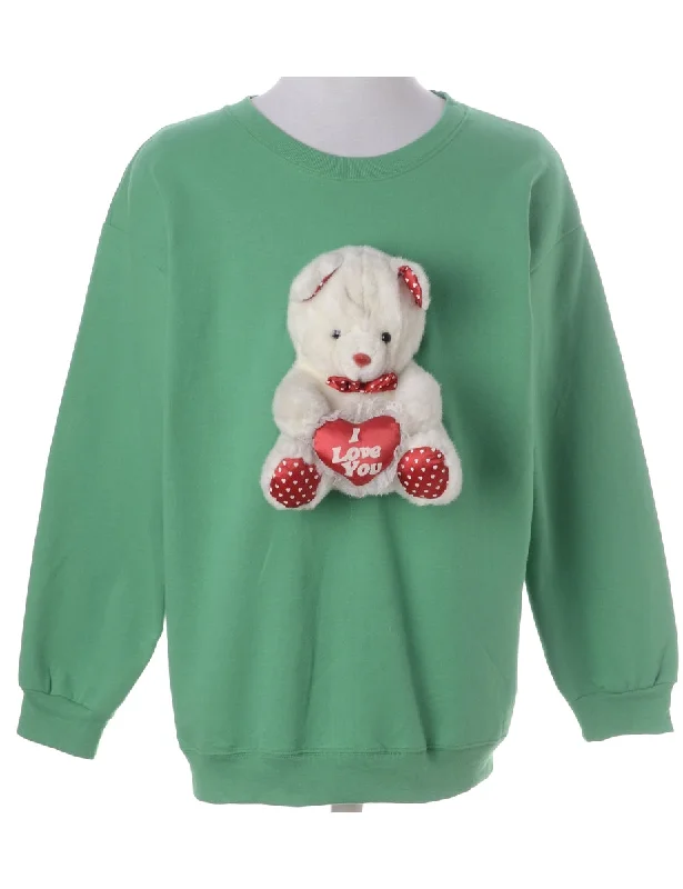 Label Novelty Christmas Sweatshirt