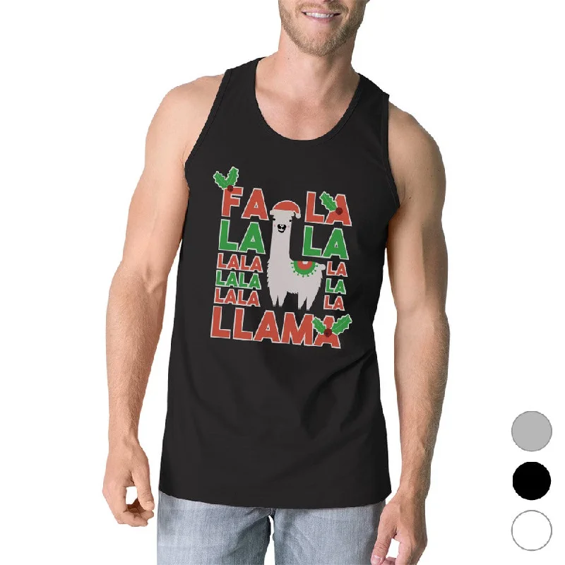 Falala Llama Mens Tank Top