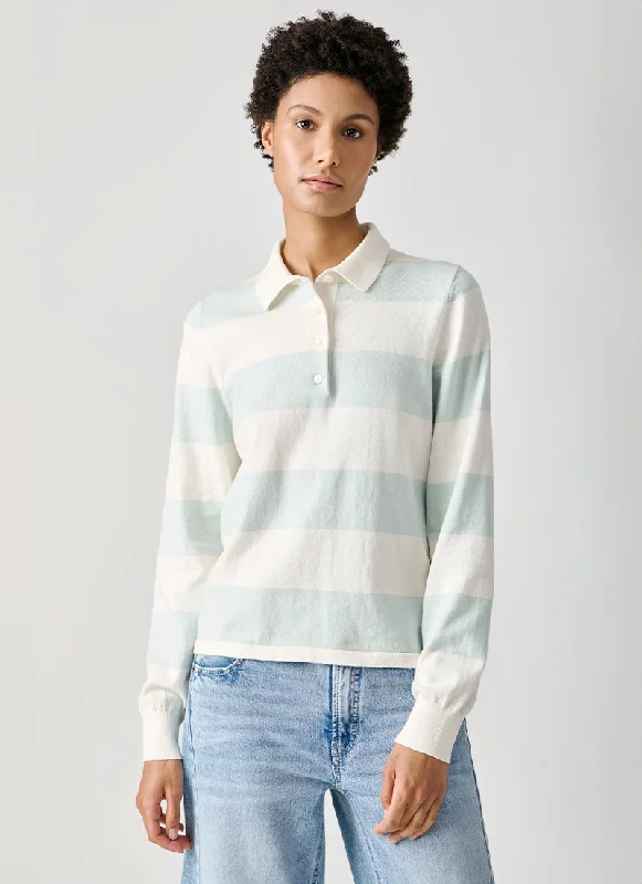 Frances Rugby Cashmere Top