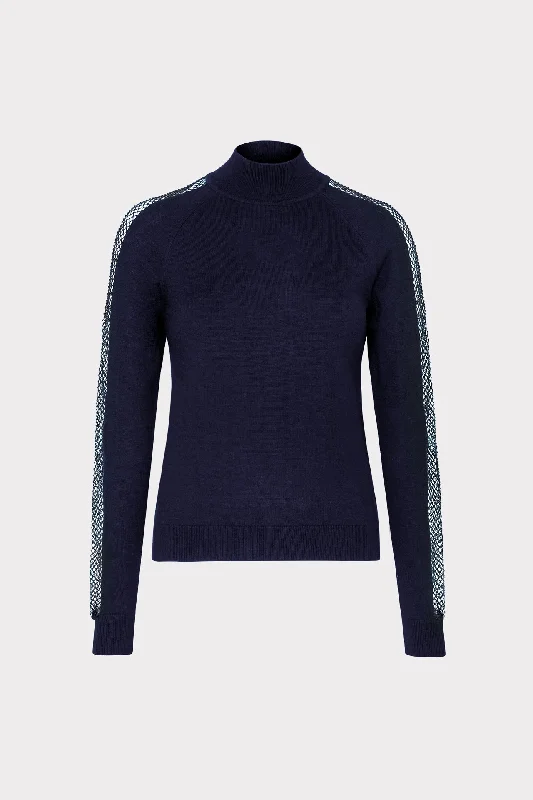 Crystal Racer Turtleneck