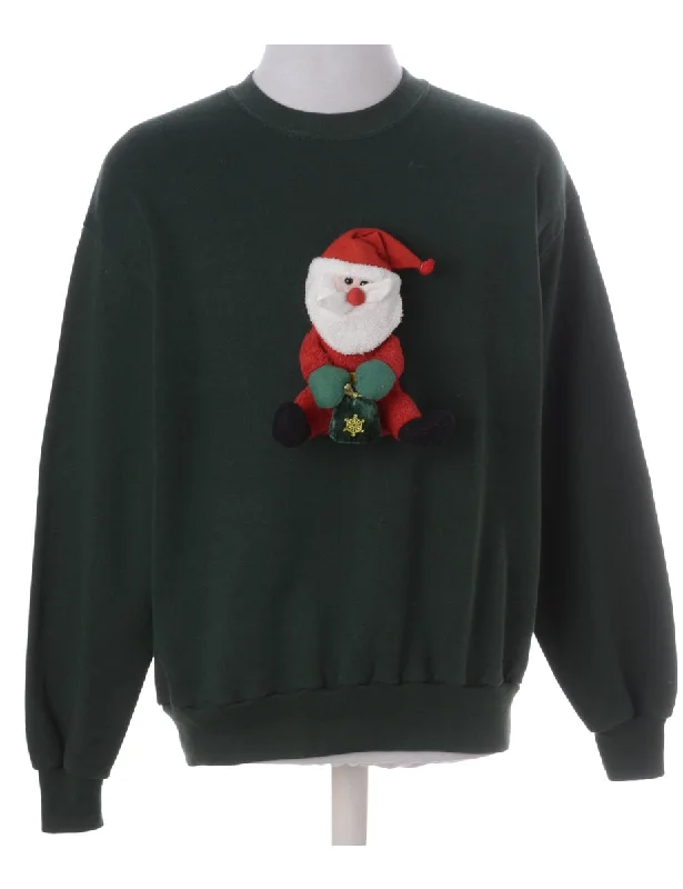 Label Novelty Christmas Sweatshirt